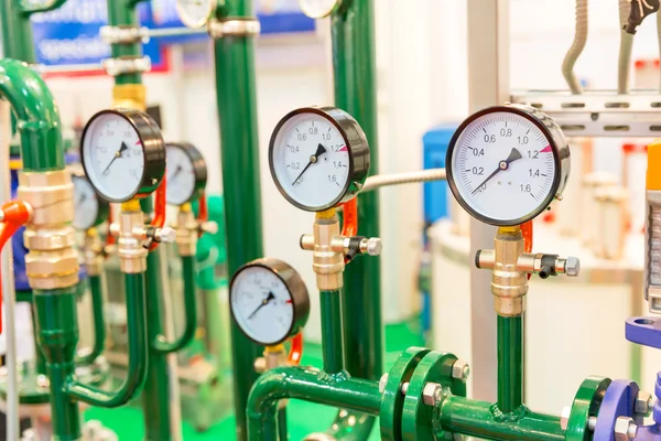 Heating unit on the factory — Stock Photo, Image