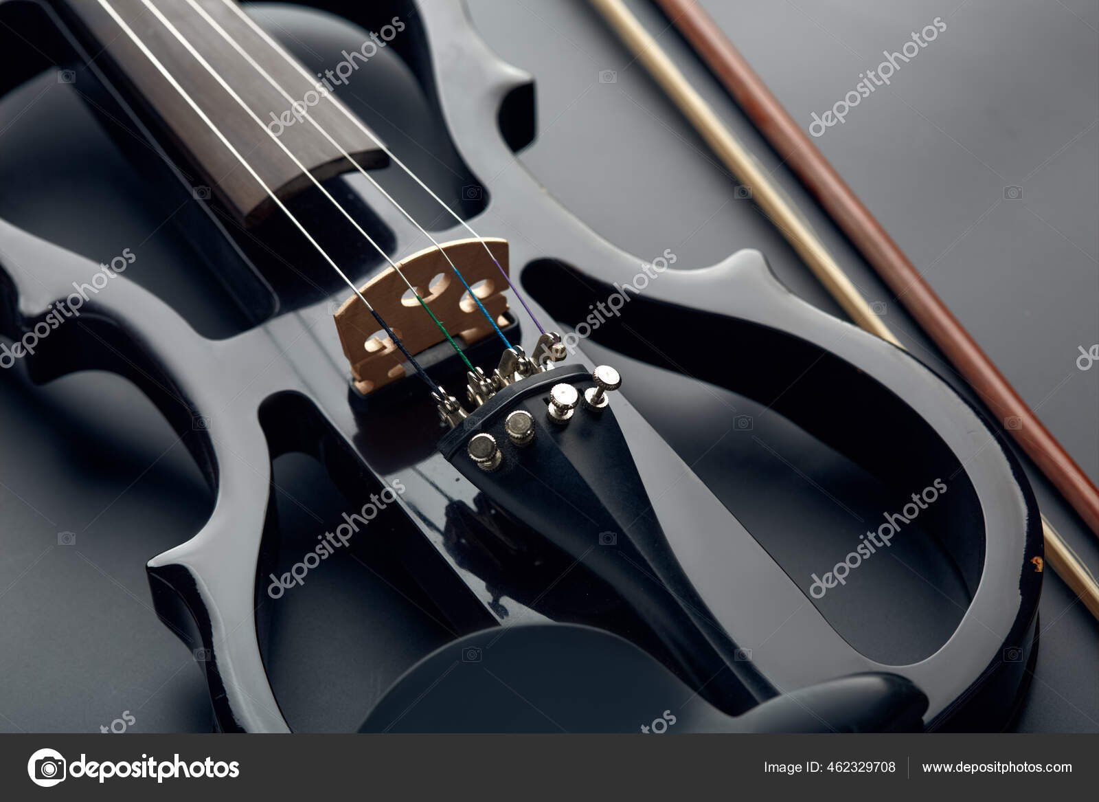Pictures Violin Closeup Black background Musical 2560x1440