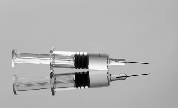 Medical syringe — Stock Photo, Image