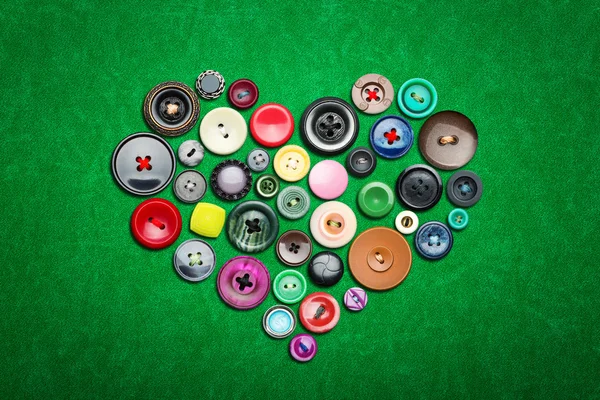 Many colorful buttons — Stock Photo, Image