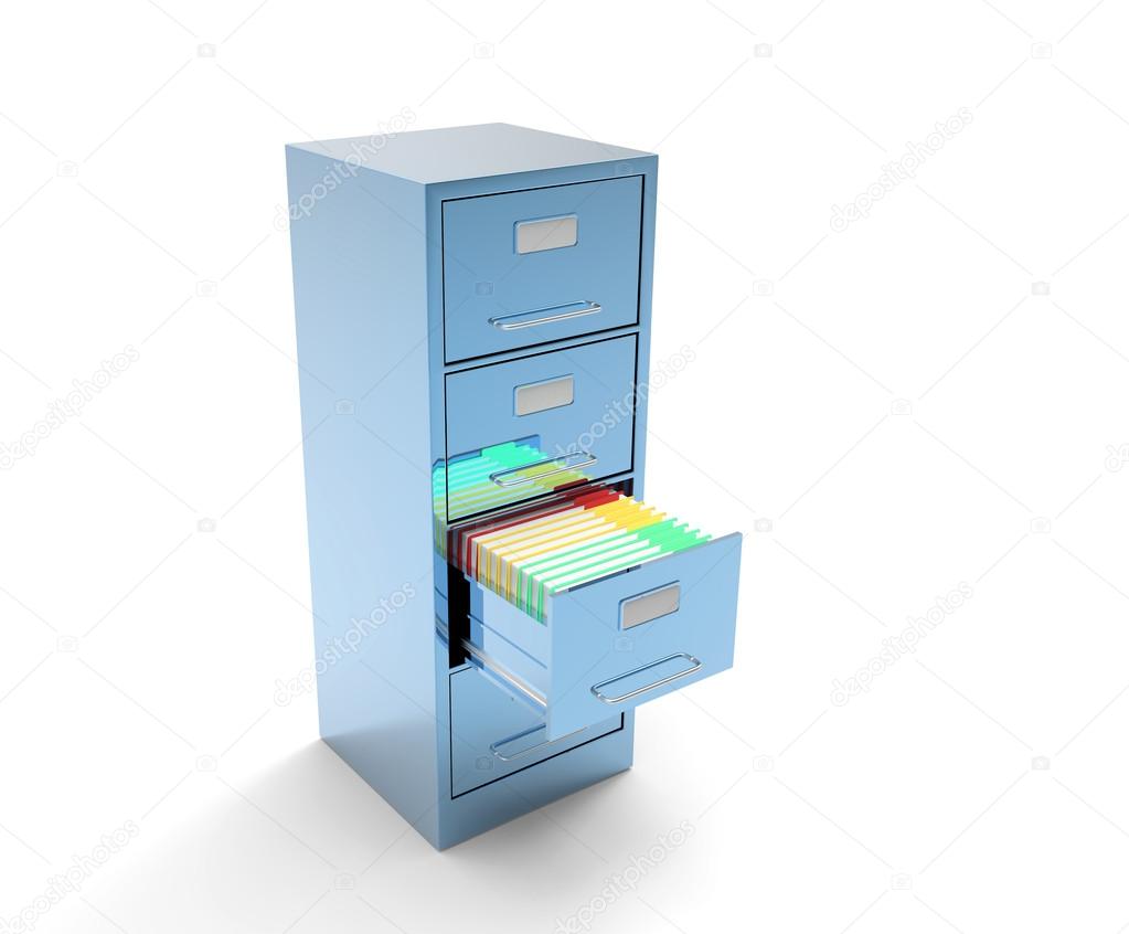 Single file cabinet