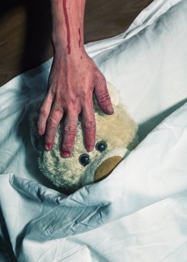 oyuncak ayı korkuttu