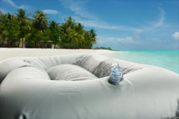 Inflatable bath cushion — Stock Photo, Image