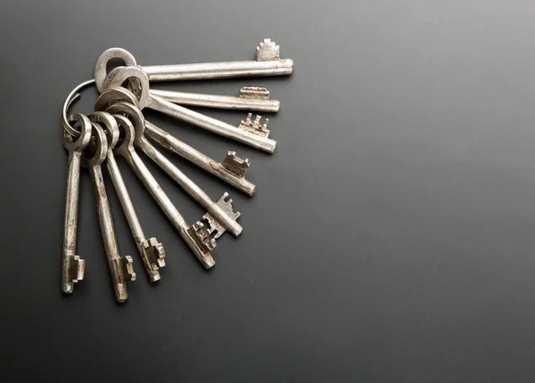 Um monte de chaves. — Fotografia de Stock