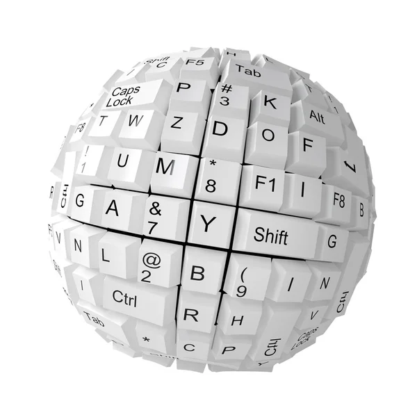 Tastaturtasten — Stockfoto