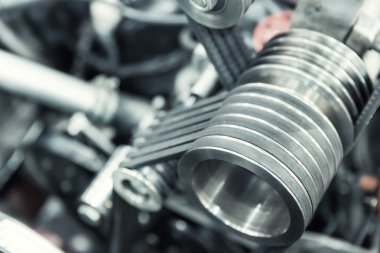 araba motorunun bir parçası