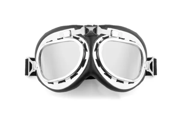 Pilot glasses isolated on white — Stock Photo, Image