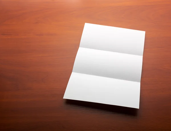 Open sheet of paper — Stock Photo, Image