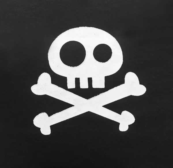Olho de pirata em branco — Fotografia de Stock