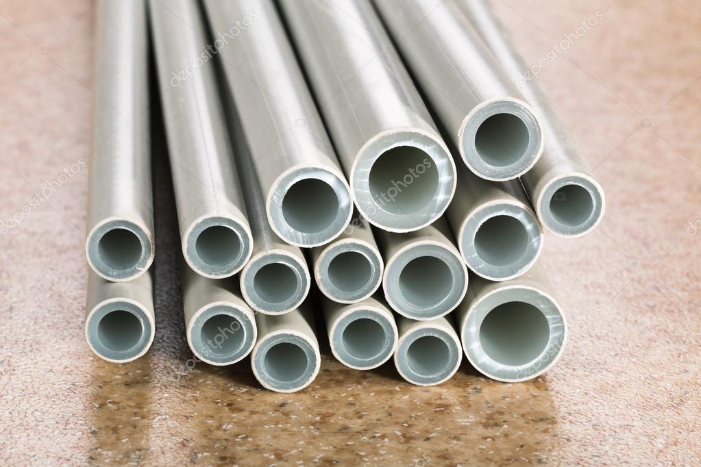 Plastic industrial tubes — Stock Photo © Nomadsoul1 62688265