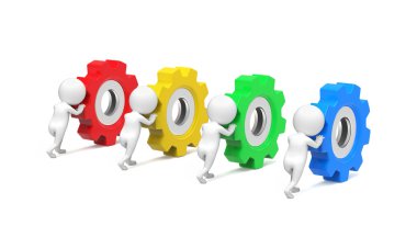 Küçük kişi vites haddeleme