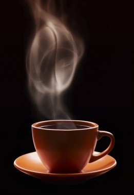 Kahve tahıl simgesiyle