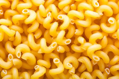 Sarı makarna yığın
