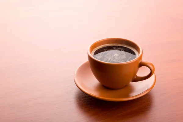 Чашка гарячої кави — стокове фото