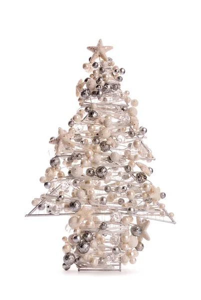 Arbre de Noël décoré — Photo