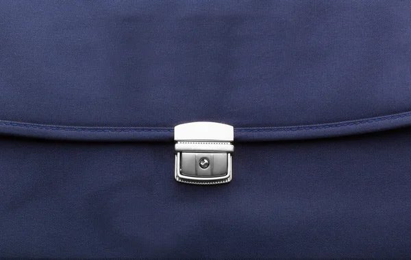 Blue briefcase clip — Stock Photo, Image