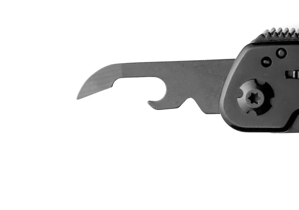 Cuchillo multiherramienta negro — Foto de Stock