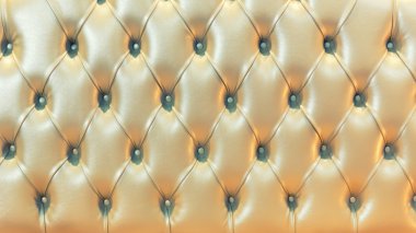 Düğmeli sarı doku