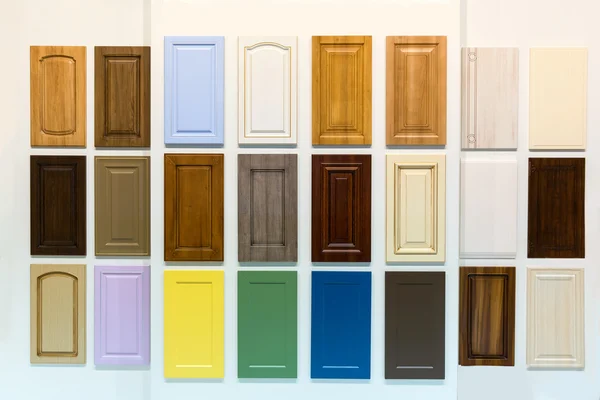 Set de puertas de madera — Foto de Stock