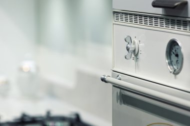 Oven in the modern kitchen clipart