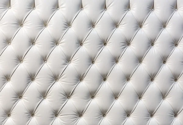 Buttoned white texture — Stock Photo, Image