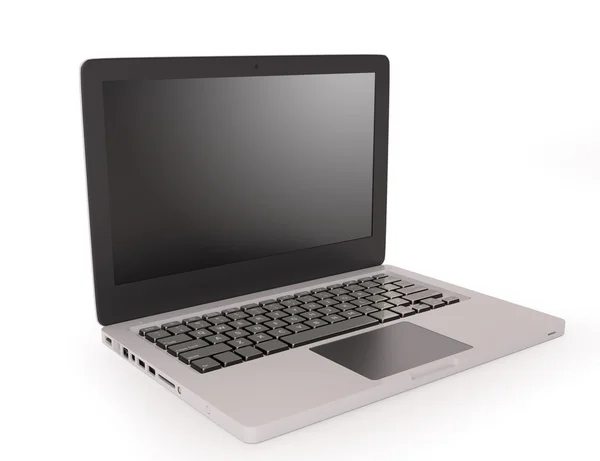 Mobile Modern laptop — Stock Photo, Image
