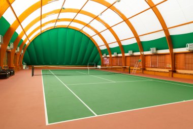 Luxurious tennis court