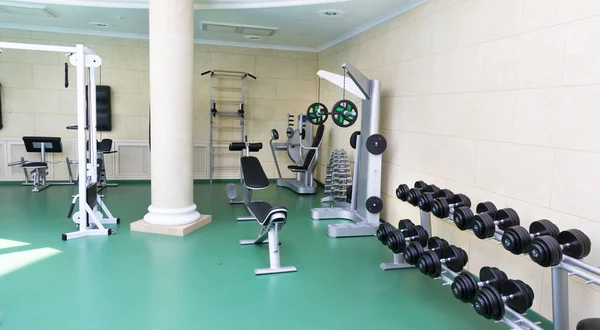 Palestra del fitness club — Foto Stock