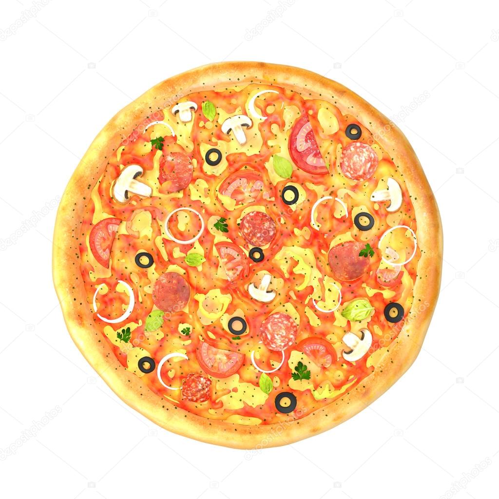 Big tasty pizza