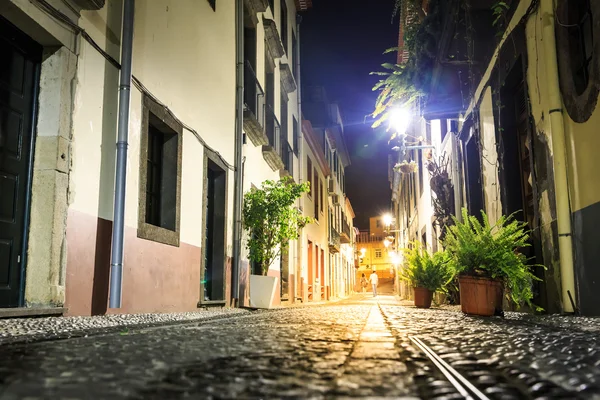 Narrow european street — Stock Photo, Image