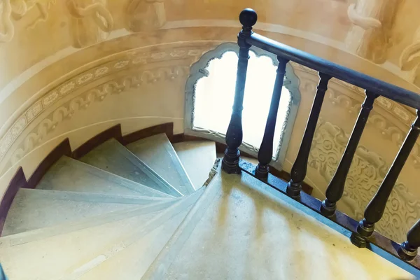 Spiral stairs indoor — Stock Photo, Image