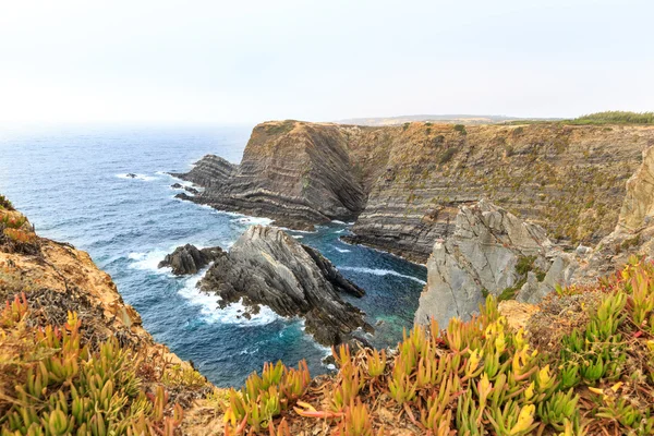 Baia rocciosa in Portogallo — Foto Stock