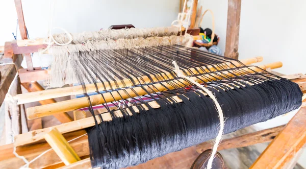 Old shuttleless loom — Stock Photo, Image