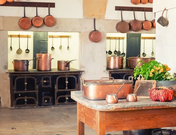 Vintage keuken interieur — Stockfoto