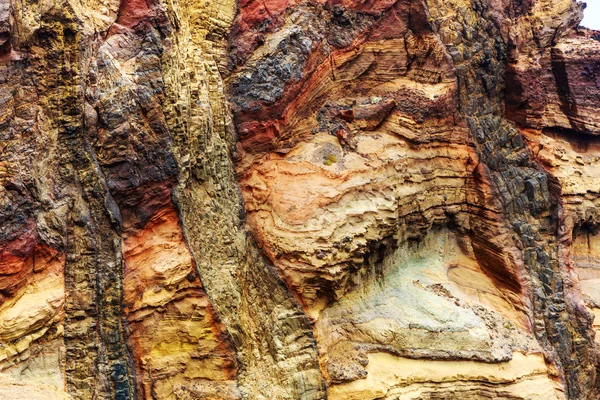 Roca con capas de fondo — Foto de Stock