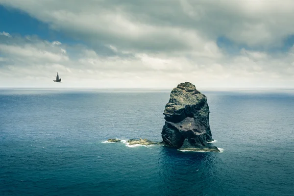 Clliff no oceano calmo — Fotografia de Stock