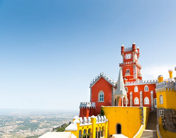 Hermoso castillo colorido — Foto de Stock