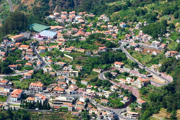 Little city in mountains — Stock Photo, Image