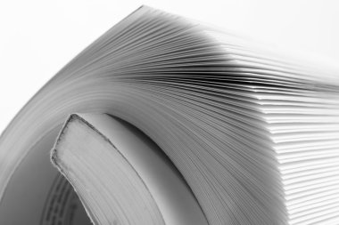 Katalog kağıtları yakın çekim