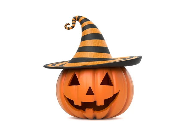 Zucca di Halloween divertente — Foto Stock