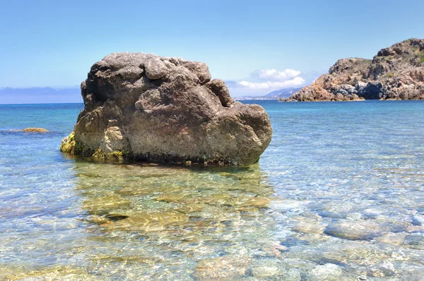 Rocks in clearful sea — Stock Photo, Image