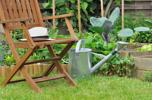 Ontspanning in de tuin — Stockfoto