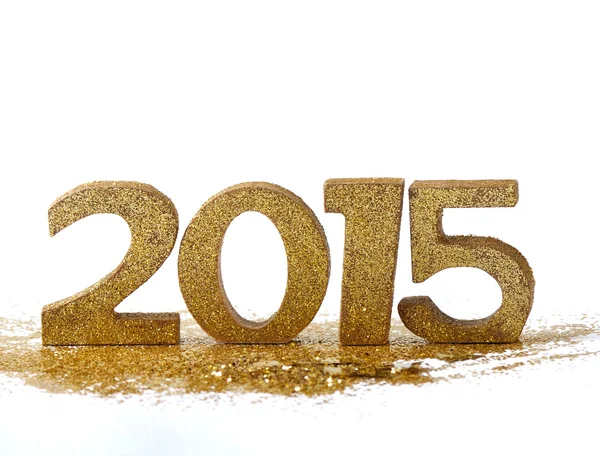 2015 figures - new year — Stock Photo, Image