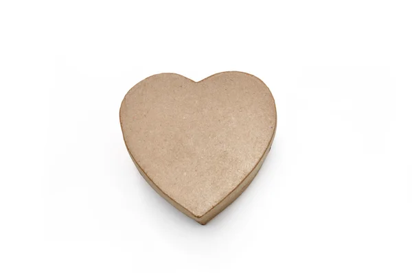 Caja en forma de corazón — Foto de Stock