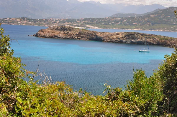 Paisaje de Córcega - La Levellata — Foto de Stock