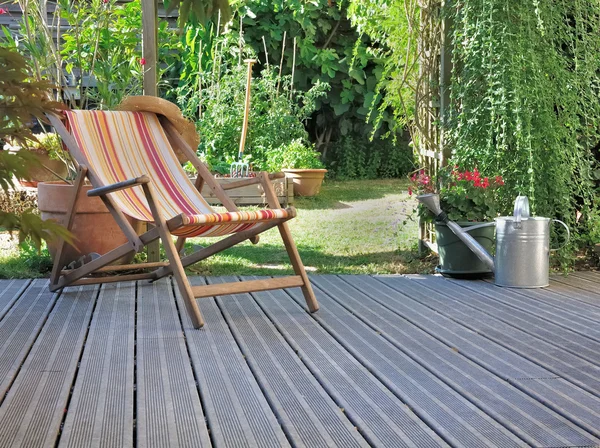 Relax in terrazza — Foto Stock