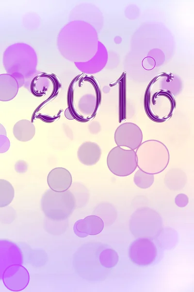 Nieuwjaar 2016 — Stockfoto