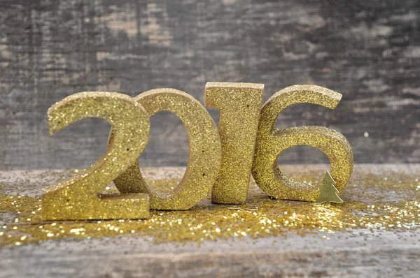 Nuevo año 2016 — Foto de Stock