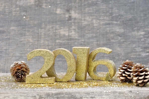 Nuevo año 2016 — Foto de Stock