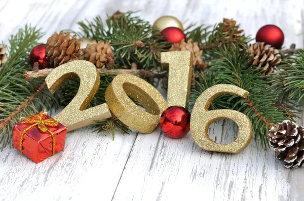 Ano Novo 2016 — Fotografia de Stock